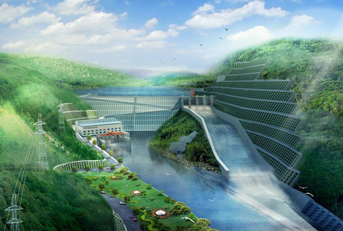 扎赉诺尔老挝南塔河1号水电站项目